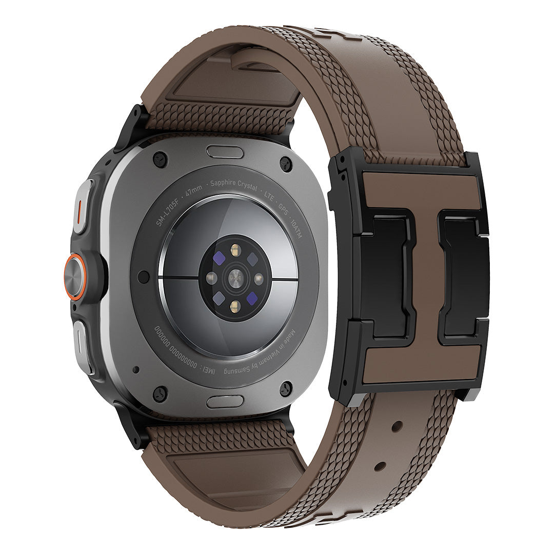 Correa de silicona con hebilla magnética para Samsung Galaxy Watch Ultra