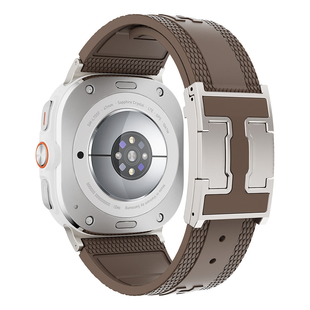 Correa de silicona con hebilla magnética para Samsung Galaxy Watch Ultra